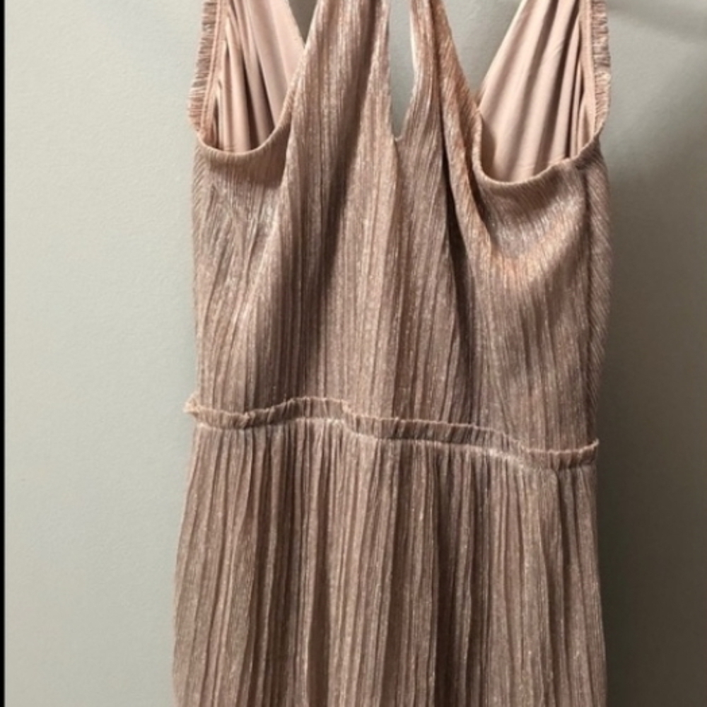 EXPRESS Rose Gold mini party dress - Picture 3 of 3
